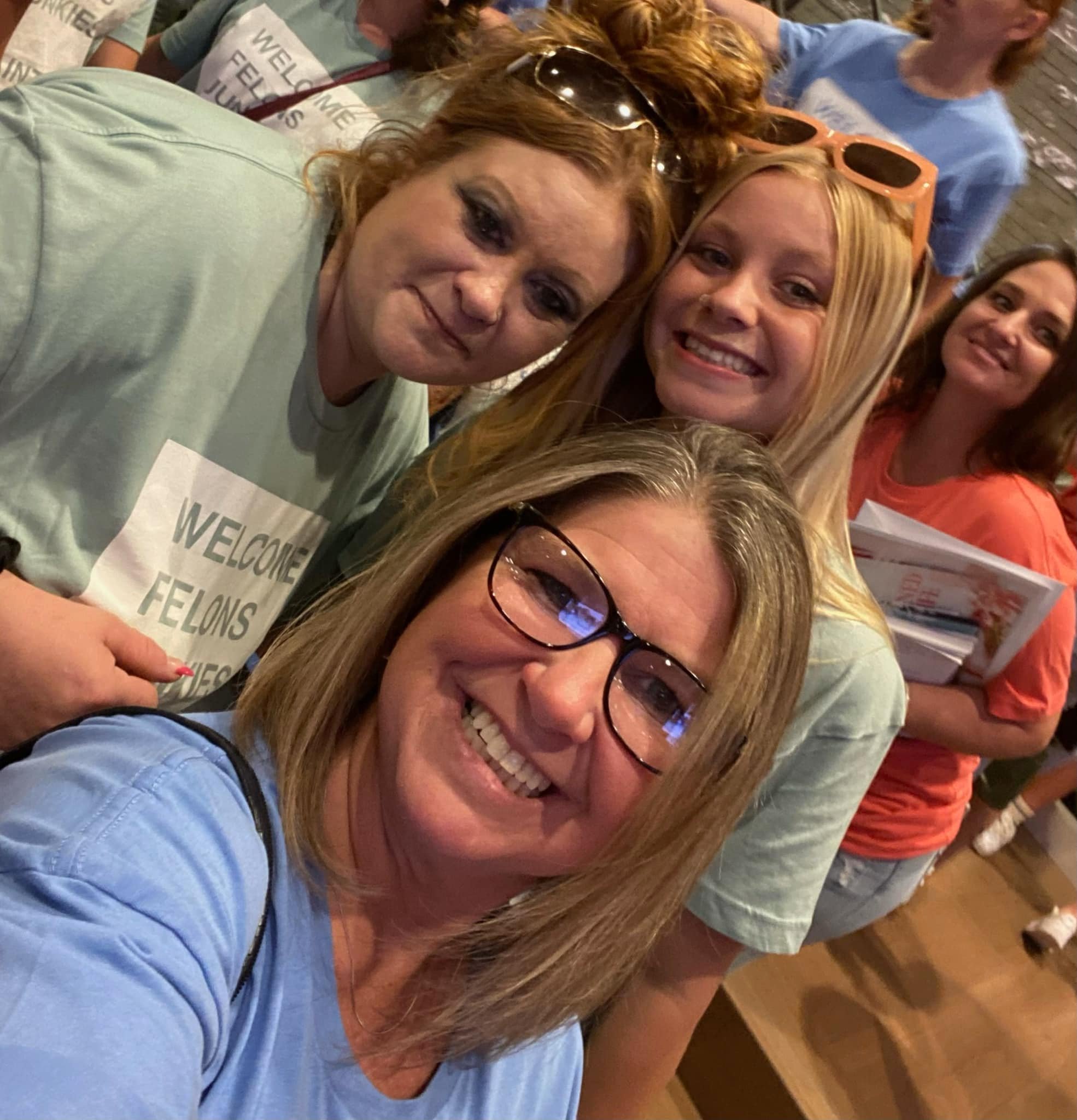 Straight Street ladies out at a local women's conference.